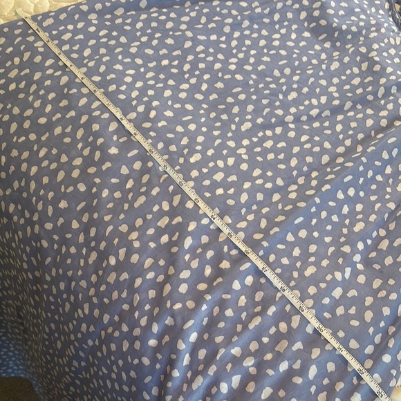 Simply Southern Blue and White Sleeveless Maxi Sundress With Pompoms XL NWOT - Picture 14 of 15